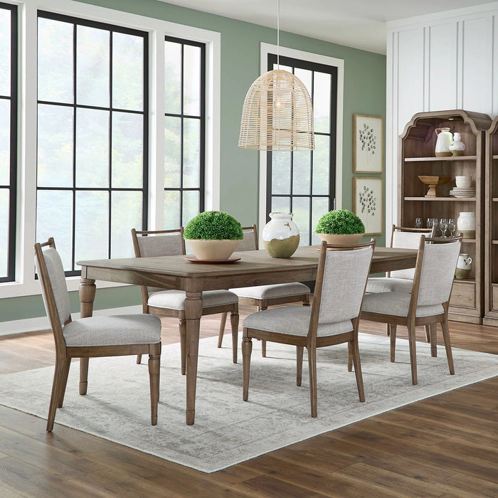 Hickory Grove Opt 7 Piece Rectangular Table Set image
