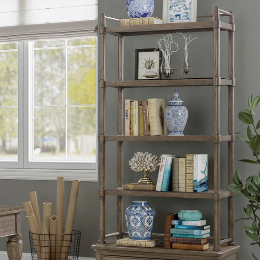 Hickory Grove Open Bookcase Top image