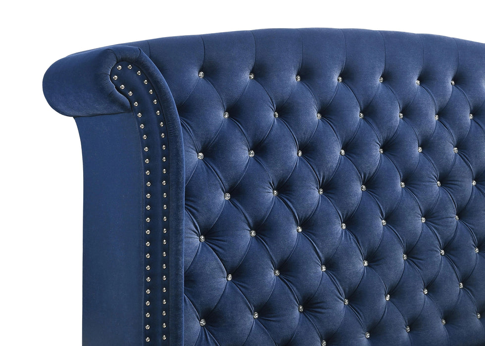 Melody Wingback Bed