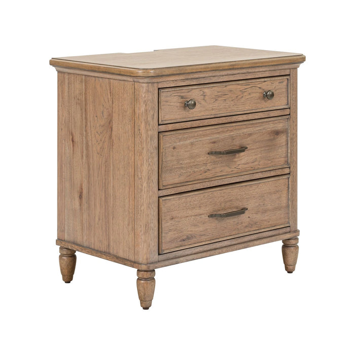 Hickory Grove Nightstand w/ Charging Station image