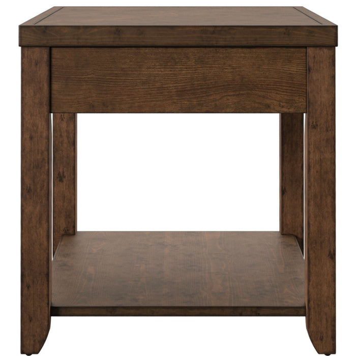 Mitchell End Table in Brown image
