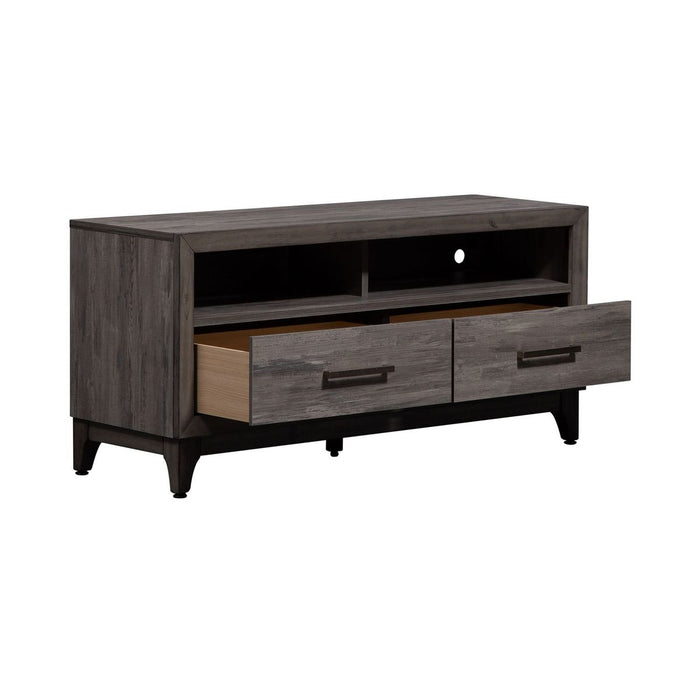 Liberty Furniture Mercury 47 Inch TV Console in Driftwood Gray