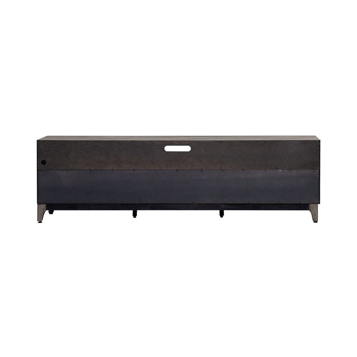 Liberty Furniture Mercury 62 Inch TV Console in Driftwood Gray
