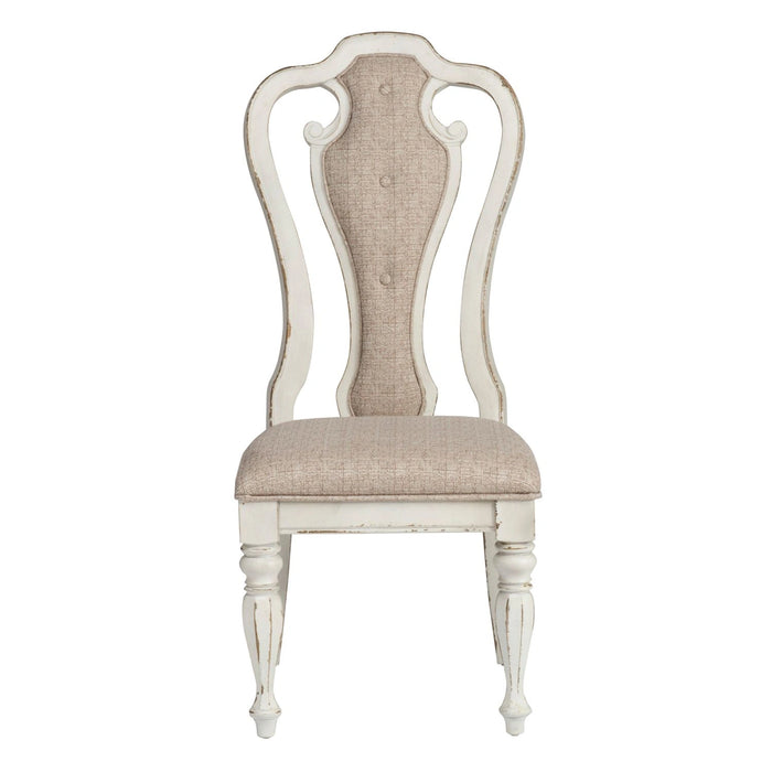 Magnolia Manor Opt 5 Piece Pedestal Table Set image