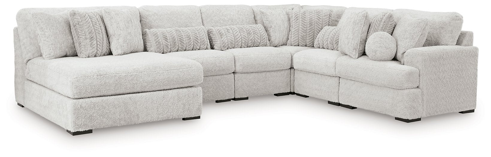 Cuddle Plush Sectional with Chaise