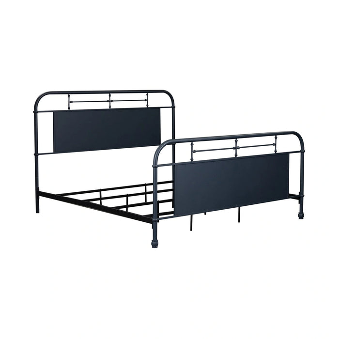 Vintage Series Metal Bed in Navy image