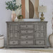 Big Valley 2 Door 6 Drawer Dresser image