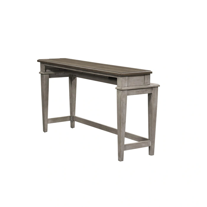 Heartland Console Bar Table in Antique White image