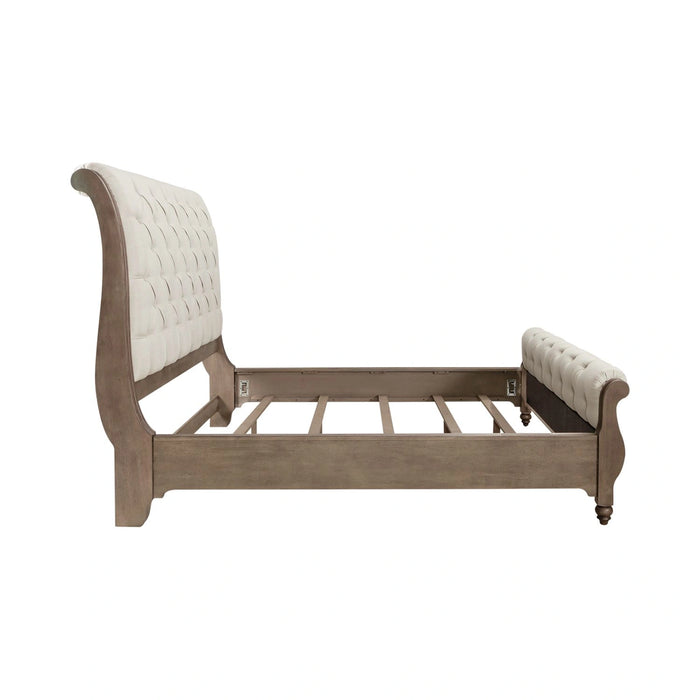 Americana Farmhouse Sleigh Bed image