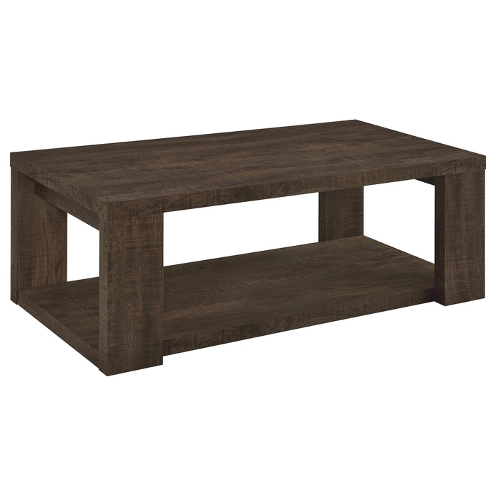 Pavone Open-Shelf Coffee and End Table Set