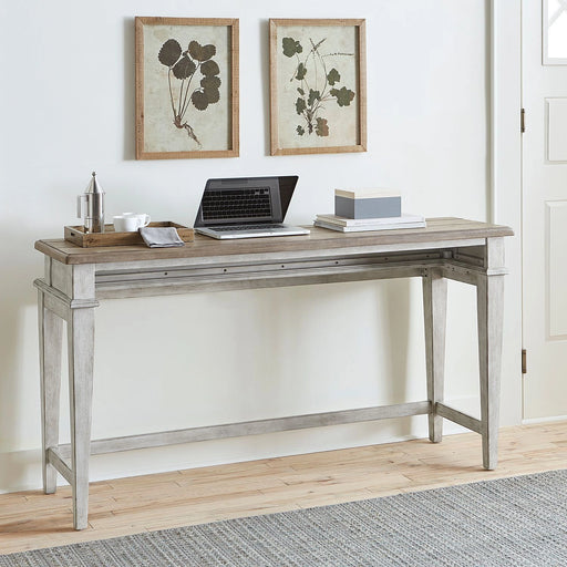 Heartland Console Bar Table in Antique White image