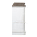 Magnolia Manor Leg 9 Drawer Dresser in Antique White image