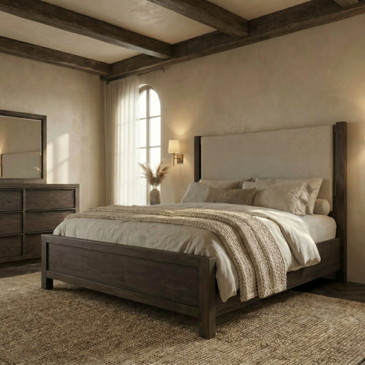 Stillwater Uph Bed, Dresser & Mirror image