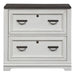 Allyson Park Bunching Lateral File Cabinet in Wirebrushed White image