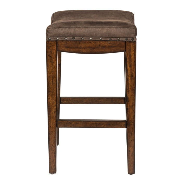 Aspen Skies Uph Barstool in Russet Brown image