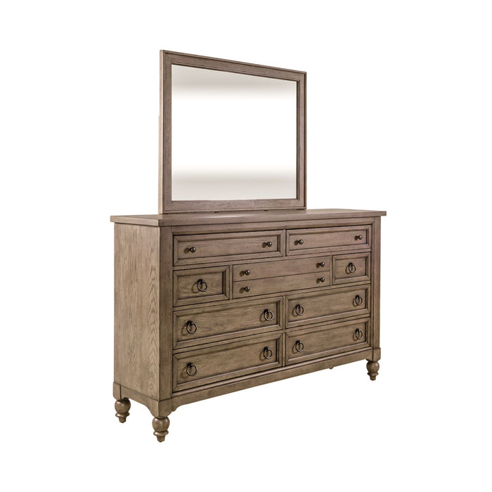 Americana Farmhouse Dresser & Mirror image
