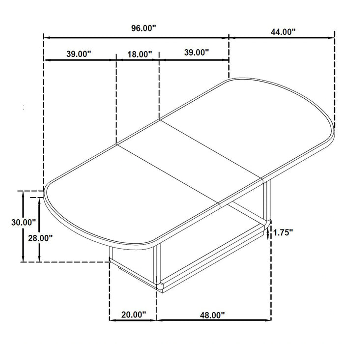 Leandro Extension Dining Table