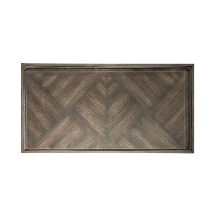 Jamestown Rectangular Cocktail Table in Brown image