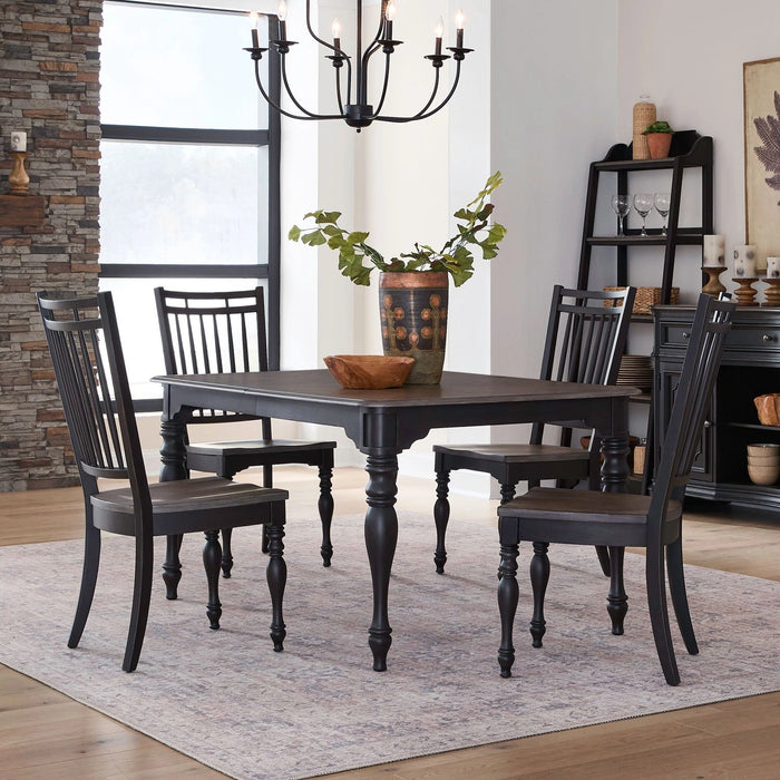 Magnolia Manor Opt 5 Piece Leg Table Set image