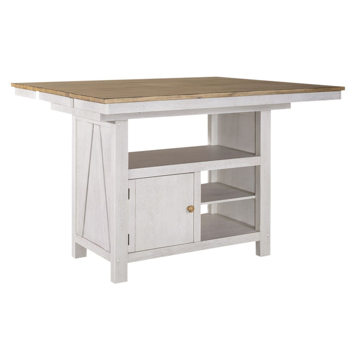 Lindsey Farm 5 Piece Gathering Table Set