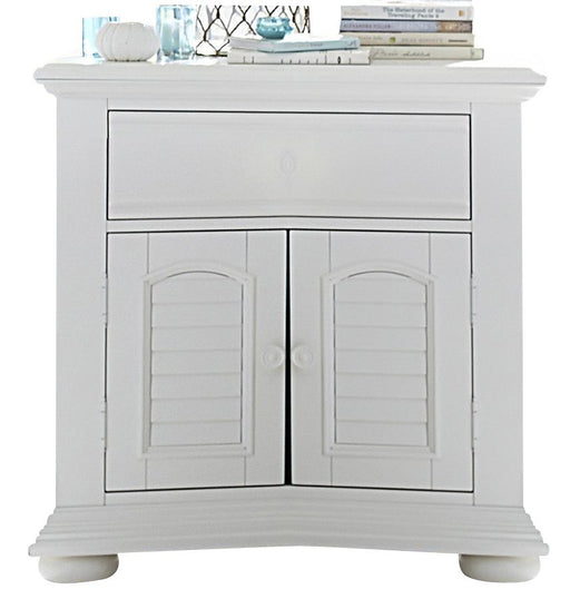 Liberty Furniture Summer House 1 Drawer Nightstand in Oyster White image