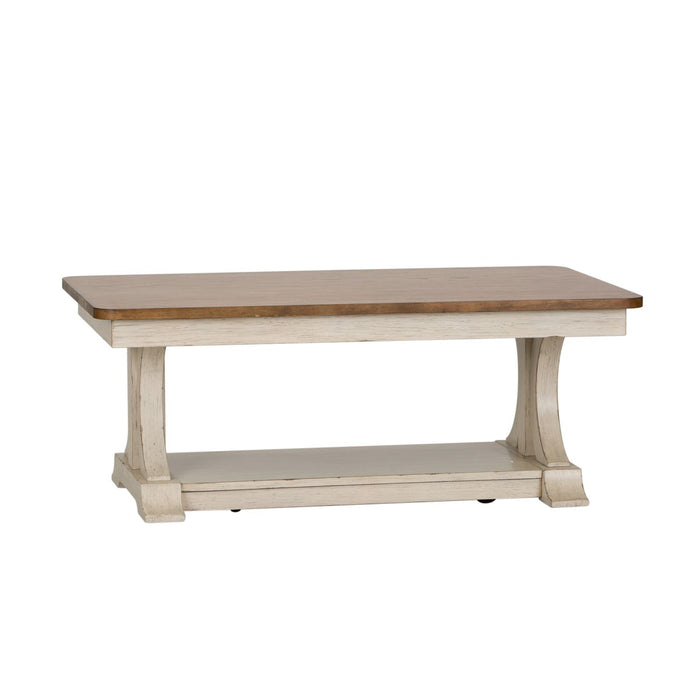 Farmhouse Reimagined 3 Piece Set (1-Cocktail 2-End Tables)