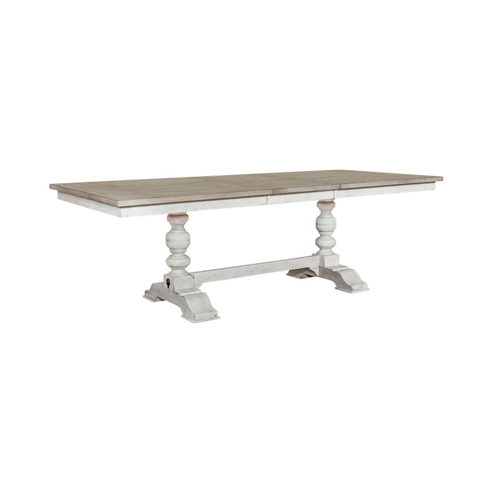 Whitney 7 Piece Trestle Table Set