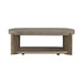 Affinity Cocktail Table in Dusty Taupe with Concrete Top image