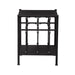 Vintage Series Open Nightstand in Black image
