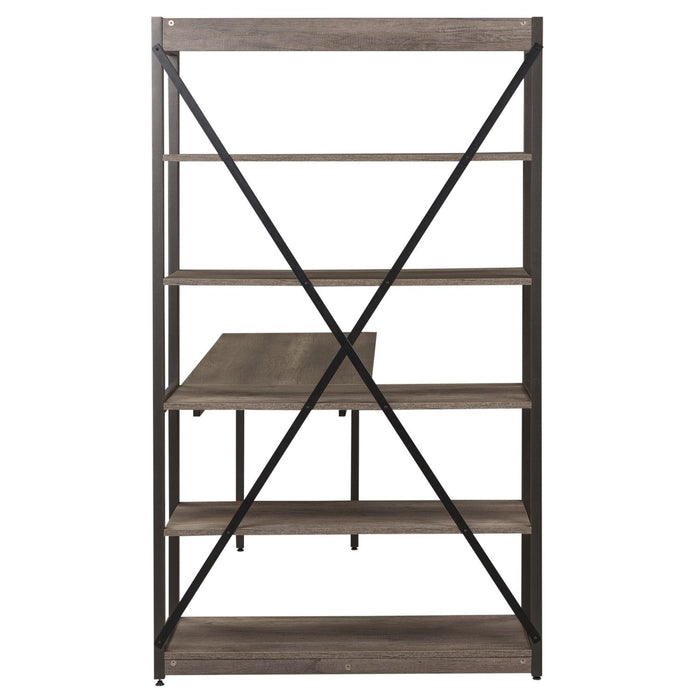 Tanners Creek Desk and Bookcase Set