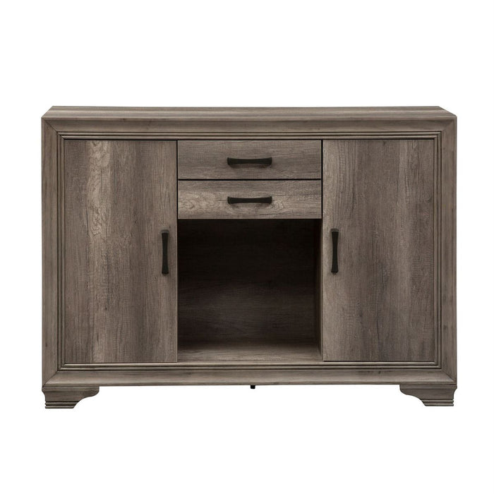 Liberty Furniture Tanners Creek Server in Greystone