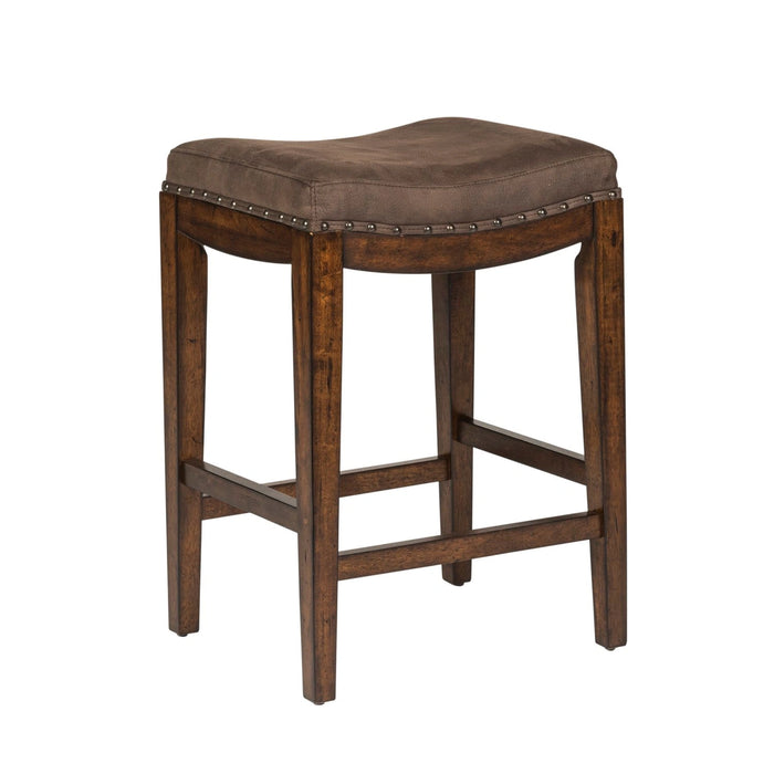 Aspen Skies Uph Barstool in Russet Brown image