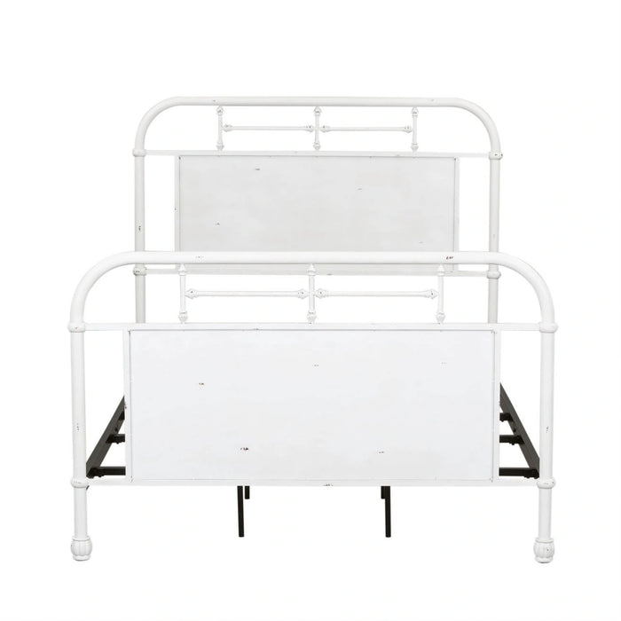 Vintage Series Metal Bed in Antique White image