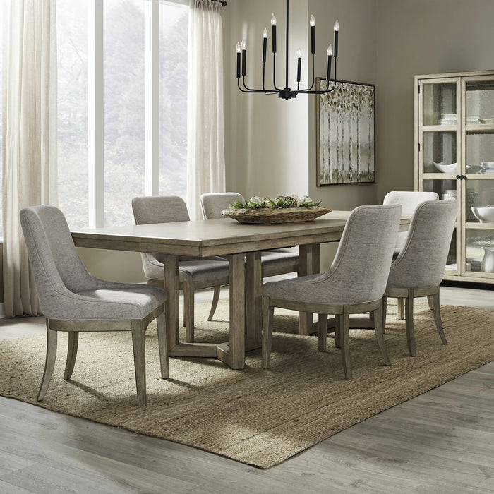 Proximity Place Opt 7 Piece Double Pedestal Table Set image