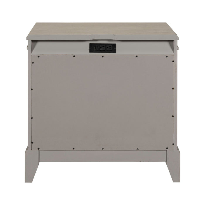 New Haven Nightstand w/ Charging Station
