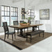 Harvest Home 6 Piece Trestle Table Set image