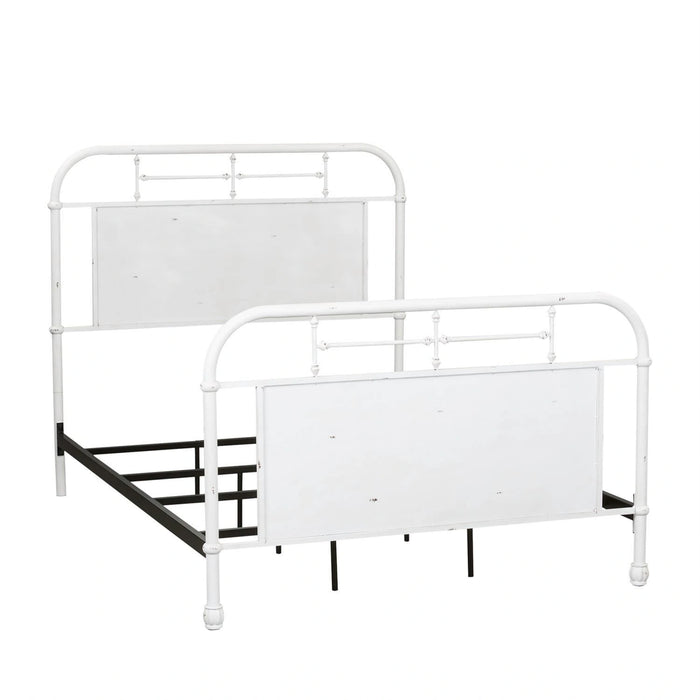 Vintage Series Metal Bed in Antique White image
