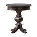 Paradise Valley Round Chairside Table in Saddle Brown image