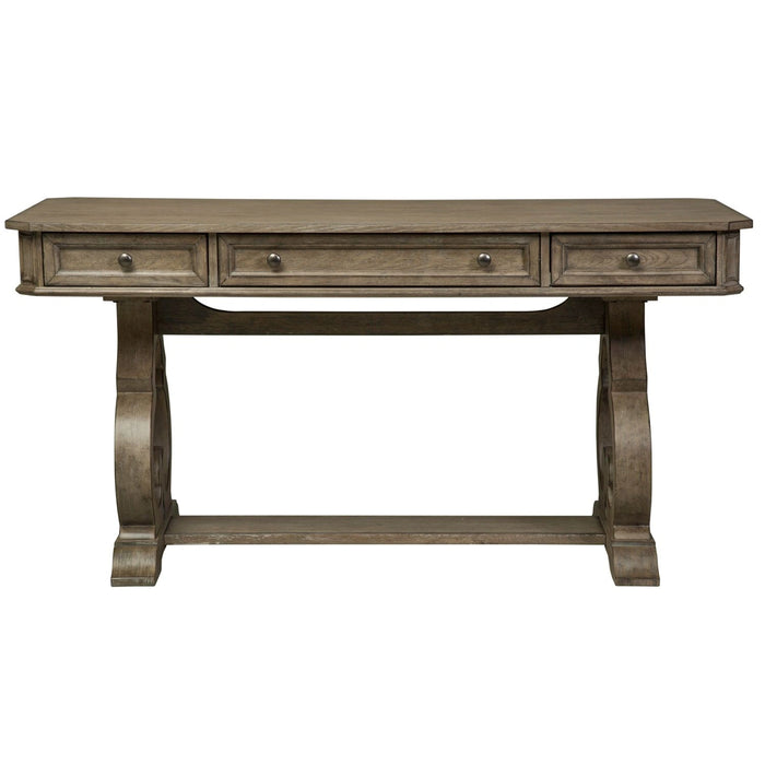 Simply Elegant Writing Desk in Heathered Taupe image