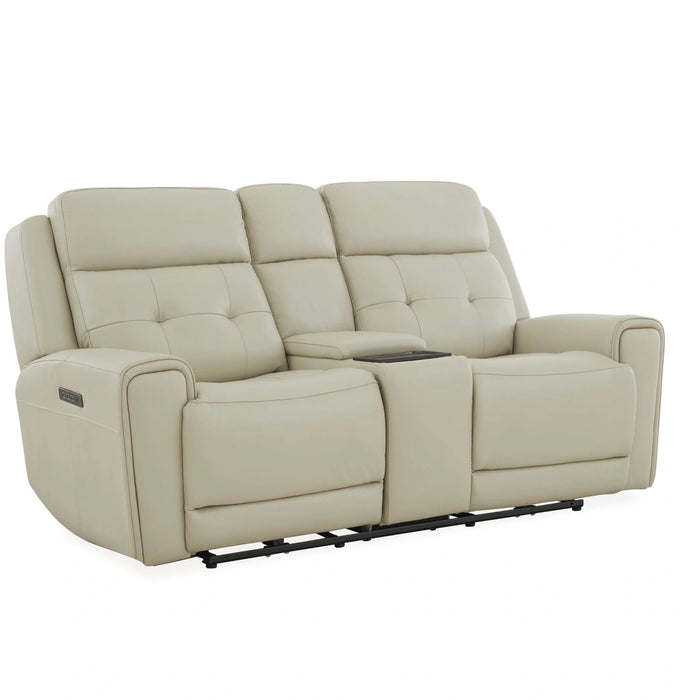 Carrington Loveseat w/Console P3 & ZG in Baja Stone image