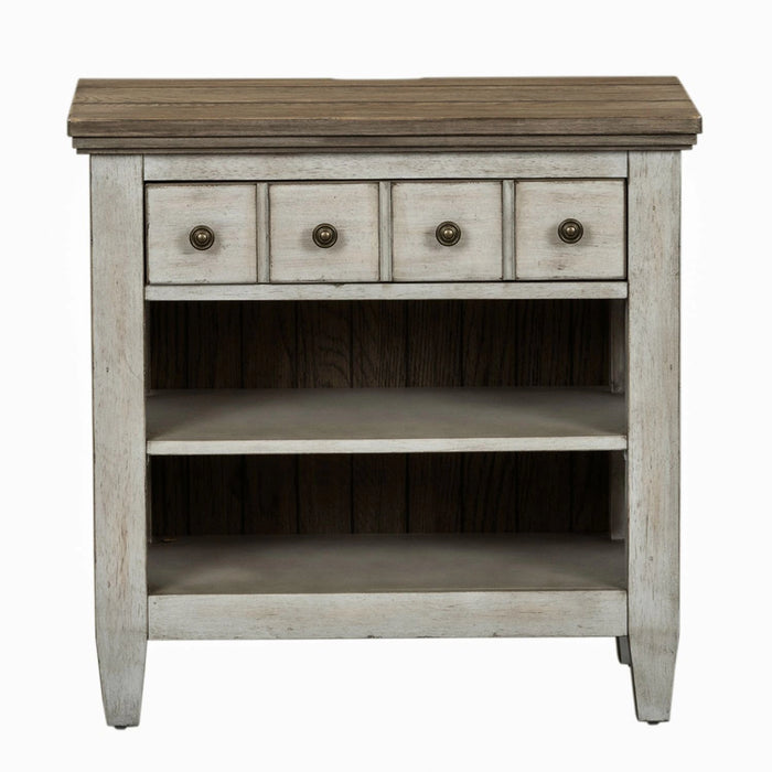 Heartland Opt Panel Bed, Dresser & Mirror, Night Stand image