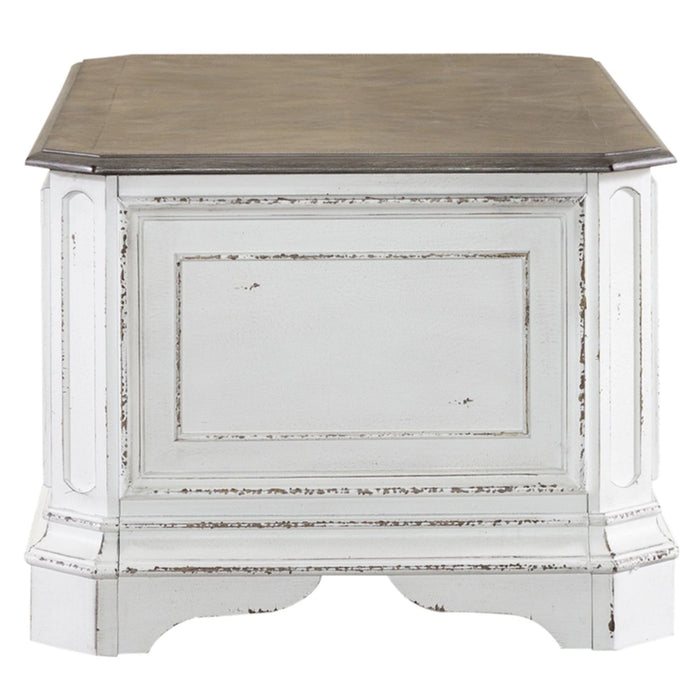 Magnolia Manor Storage Trunk in Antique White image