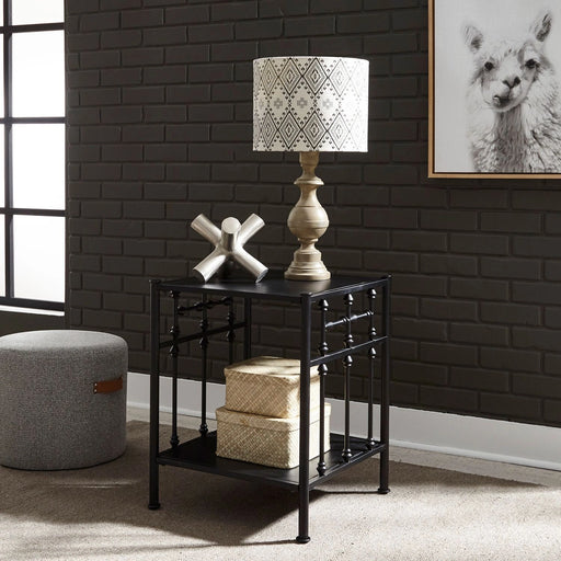 Vintage Series Open Nightstand in Black image