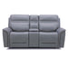 Cooper Loveseat w/Console P3 & ZG in Blue Gray image