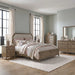 Hickory Grove California Uph Bed, Dresser & Mirror, Chest, Night Stand image