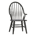 Hearthstone Ridge Windsor Back Arm Chair - Black image