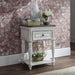 Magnolia Manor Leg Nightstand in Antique White image