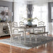 Magnolia Manor 6 Piece Leg Table Set image