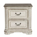 Magnolia Manor Two Drawer Nightstand in Antique White image