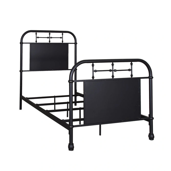 Vintage Series Metal Bed in Black image